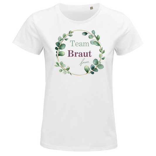Damen T-Shirt Team Braut